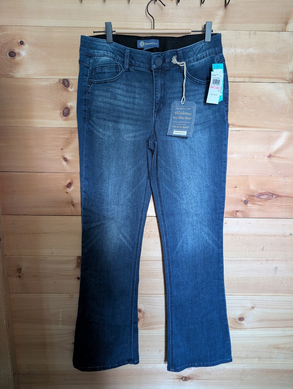 Democracy "AB"Solution Itty Bitty Boot Jeans *10 * NWT - Picture 4 of 5